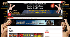 Desktop Screenshot of ceritasex17tahun.com